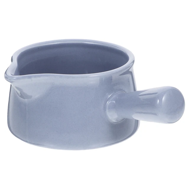 Brocca crema ceramica con manico piccola brocca latte tazza da caffè brocca da caffè brocca da servizio