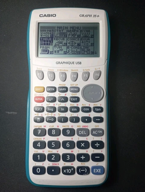 Calculatrice graphique Casio Graph 35+EII sur