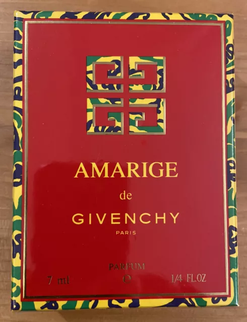 Amarige Givenchy pure parfum 7 ml. Rare vintage limited edition. Weigh – My  old perfume