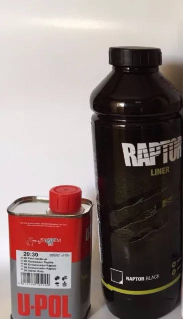 UPOL Raptor BLACK Tough Urethene Coating Truck Bed Liner - Trailers - Boats