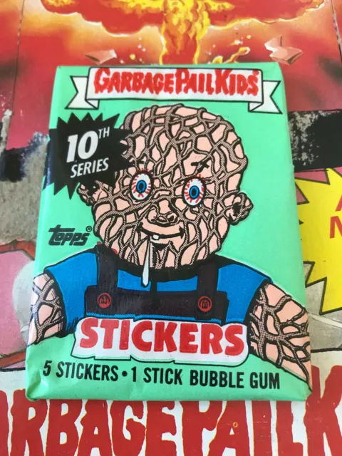 Garbage Pail Kids 10th Series Trading Card Pack NEW Sealed WAX OS10 NO PRICE