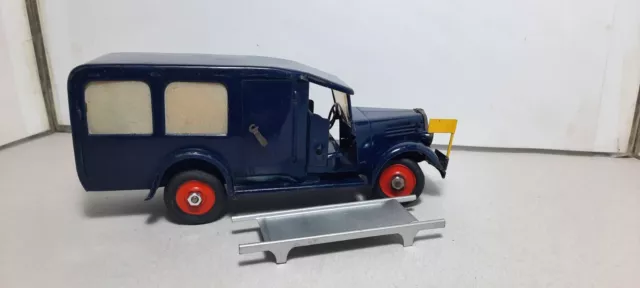 TEKNO of DENMARK AMBULANCE  TRUCK  FALCK TIN PLATE Early edition 1935-1955