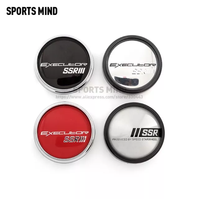 4PCS/lot 66MM Car Wheel Center Cap for SSR WHEEL CE28 Rim TE37 Tokyo Time Attack