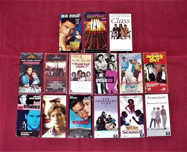 MOLLY RINGWALD ALLY Sheedy Vhs Brat Pack Rob Lowe James Spader