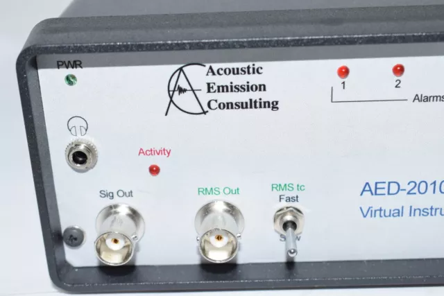 ACOUSTIC EMISSION AED-2010V VIRTUAL INSTRUMENTS 100 KHz HP 2