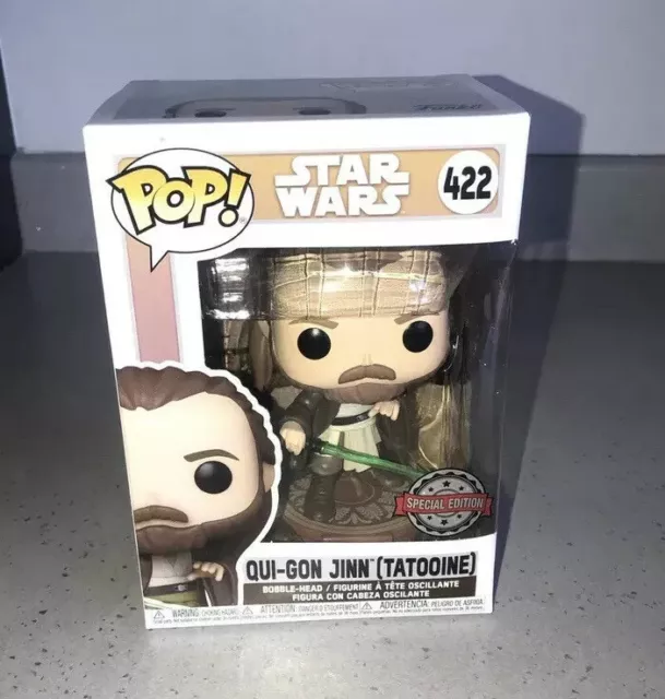 Star Wars Funko Pop Across The Galaxy – Qui-Gon Jinn Qui Gon Tatooine