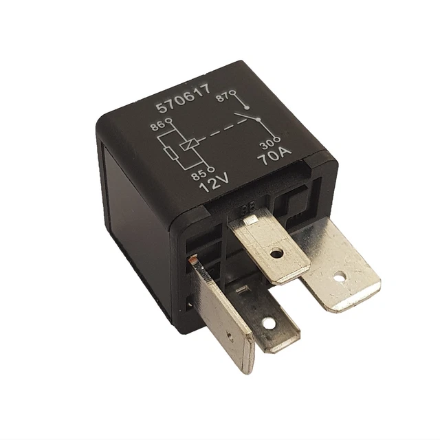thumbnail image 2 of Britpart Air Suspension Compressor Relay Module For Land Rover Discovery 3 & 4 - 12v 70A YWB500220 2 of 2