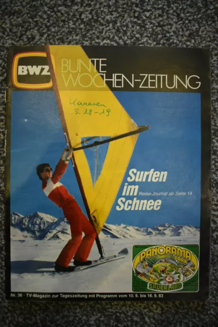 BWZ Bunte Wochen-Zeitung - Nr. 36 von 1983