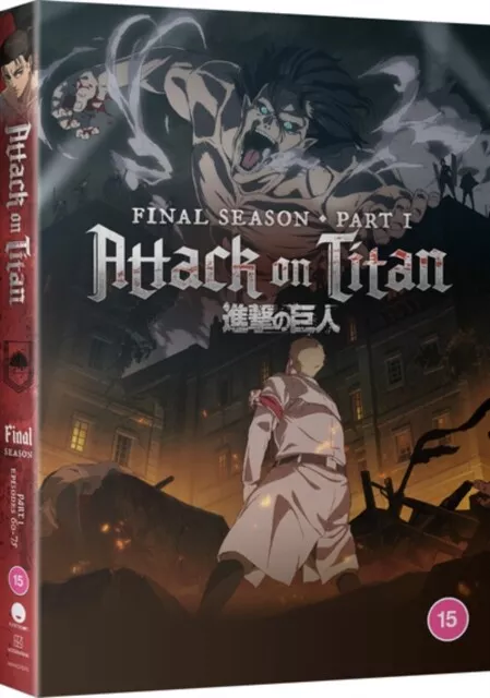 DVD Anime Attack On Titan Season 1+2+3 +6 SP, Lost Girls & Junior