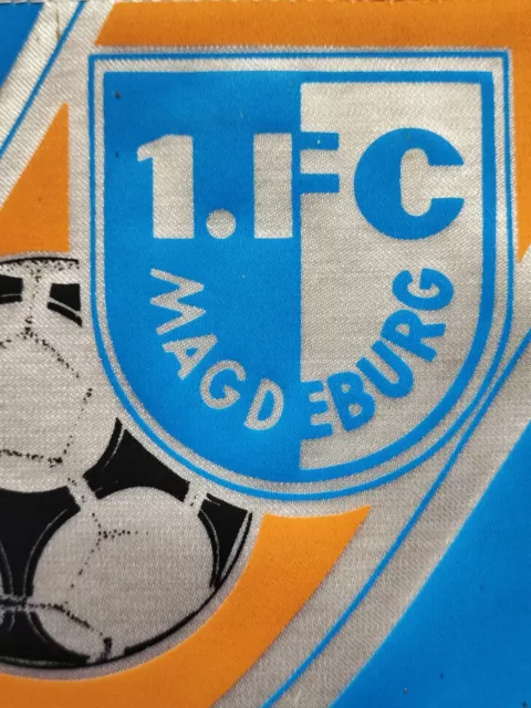 1.Fc Magdeburg Wimpel Unterschrifen Fußball Bundesliga Fanartikel Pennant Soccer