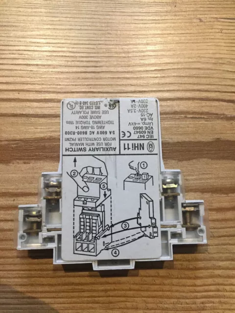 Moeller NHI11 Auxiliary Contacts 1NO 1NC