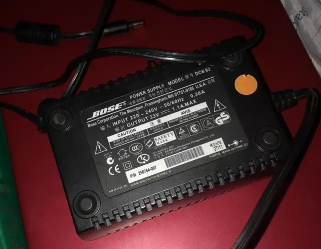 Genuine Bose Power Supply DCS 92 Lifestyle AV18 AV28 AV38 AV/48 players