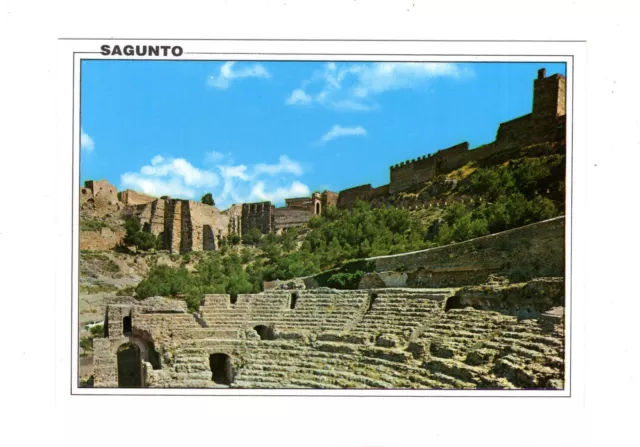 AK Ansichtskarte Sagunto / Castillo y Teatro Romano / Spanien