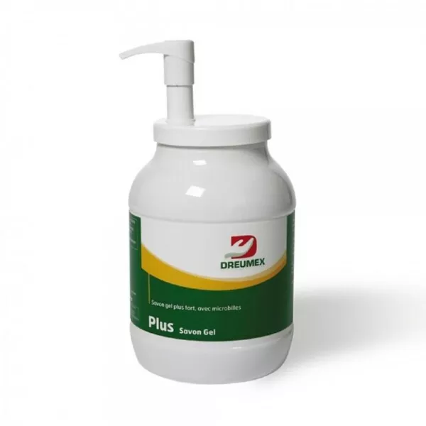 Dreumex Plus 2,8 ltr Zitrus-Handreinigungsgel Mikrokorn Pott mit Pumpe  ...