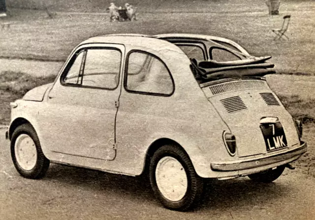 FIAT 500 - 1958/59 Original The Autocarr Road Tests +Launch Article + Profile