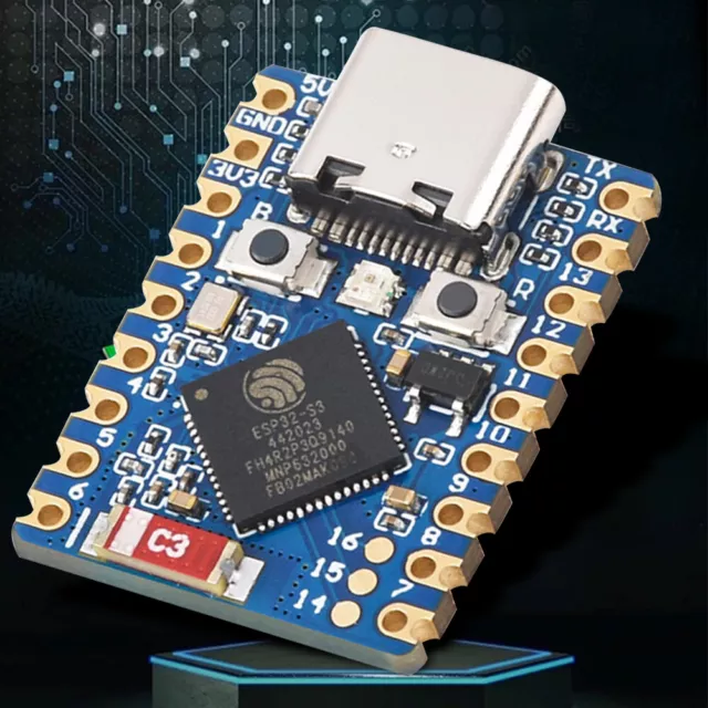 ESP32-C3-ZERO/ESP32-S3-ZERO MINI DEVELOPMENT Board 160/240MHz Running ...