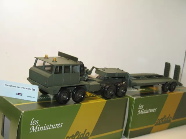 BERLIET T12 .PORTE char. Solido. 1/50 + Char Patton EUR 45,00 - FR