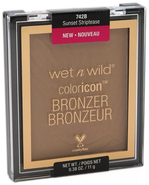 Bronceador Wet n Wild ColorIcon Sunset Striptease 742B *Paquete doble*