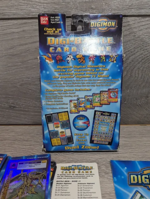 Digimon Digi-Battle Card Game Starter Set Upper Deck TCG Trading Card Game 3