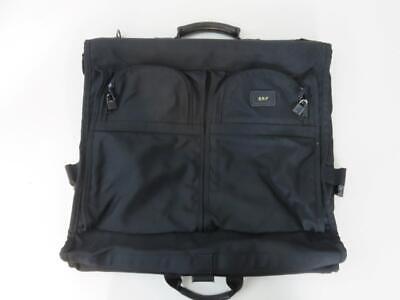 Tumi Garment Bag Black Ballistic Nylon Bi-Fold Carry-On Suit 23" x 20"
