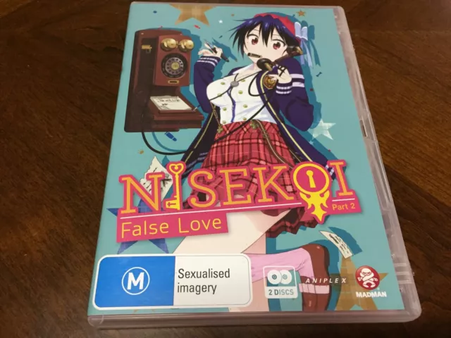 DVD Anime NISEKOI (False Love) Complete Series Season 1 + 2 (1-32