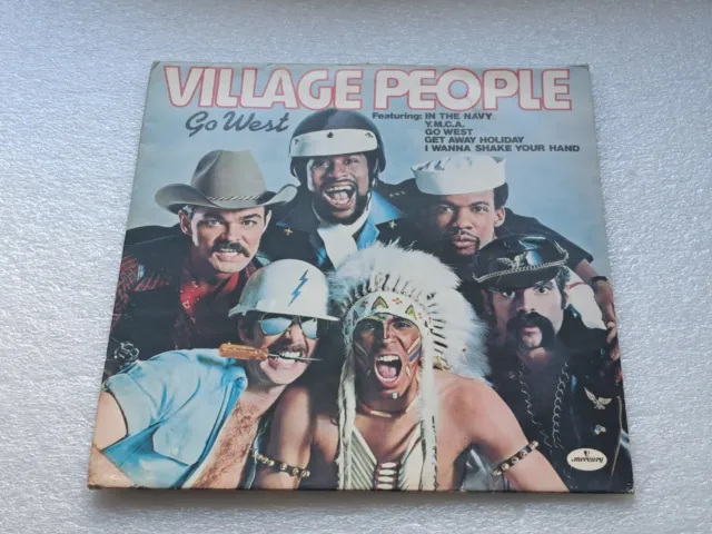 Village People - Go West - 12” Vinyl Album LP-YMCA-In The Navy-Go West.