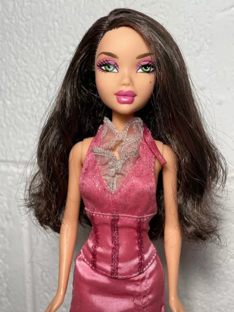 Barbie My Scene Rockin' Awards Delancey Doll Brunette Hair Rare