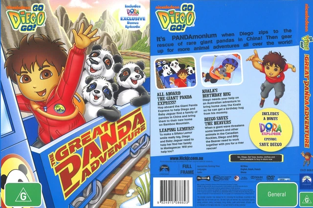 803A NEW SEALED DVD Region 4 DIEGO GO ! GREAT PANDA