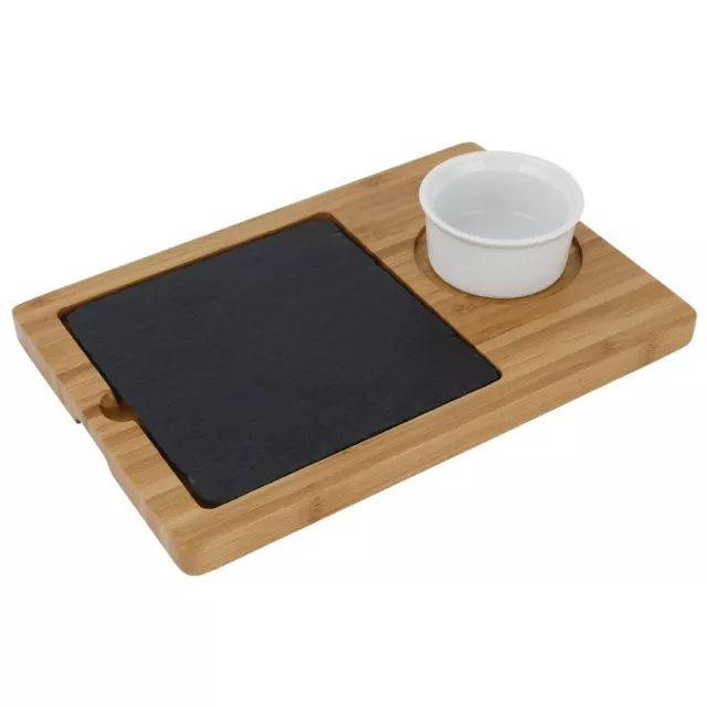 Olympia Wooden Base for Slate Platter 240 x 160mm