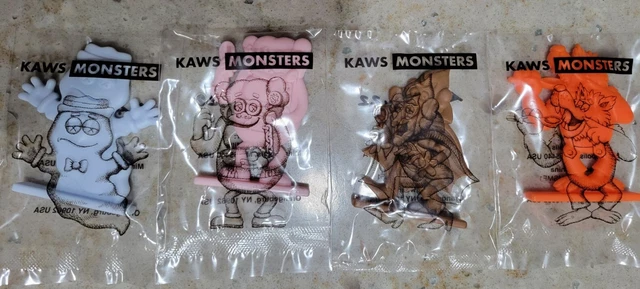 NIP GENERAL MILLS 2022 KAWS Monsters Cereal Figures Set (All 4) $44.99