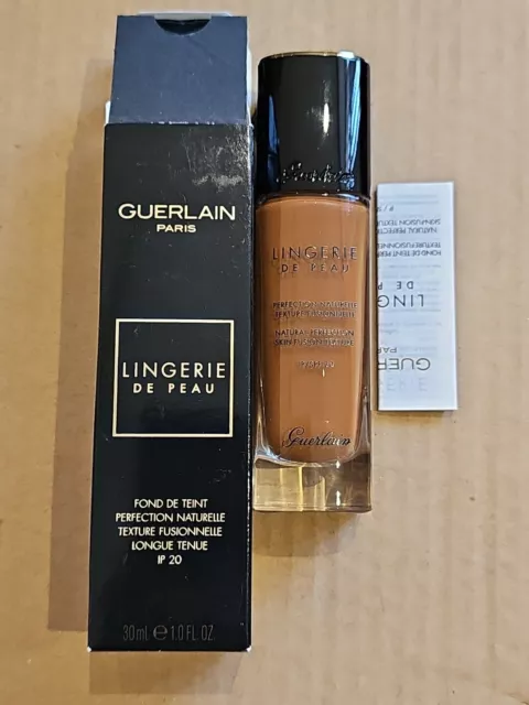 Guerlain Foundation Lingerie De Peau 06W Very Deep Warm Natural Perfection - NEW