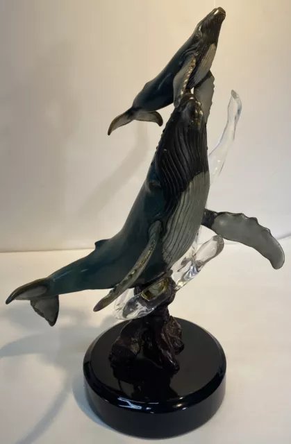 Robert Wyland Humpback Whale "Genesis" Sculpture