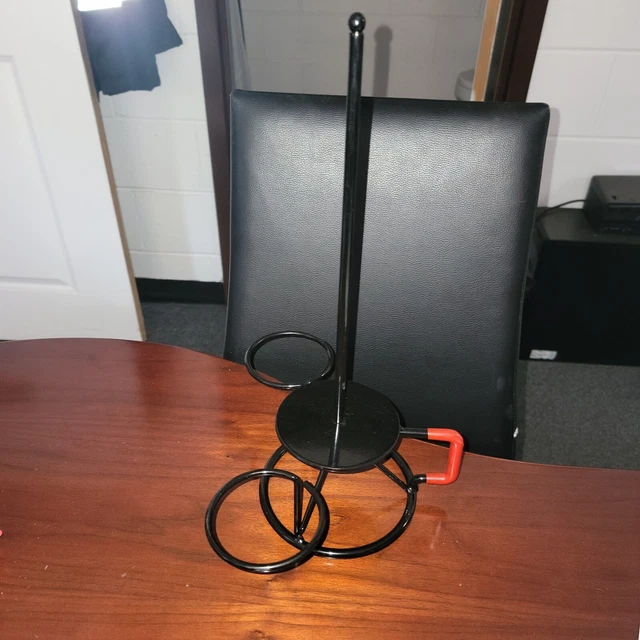 Onion/Donut  Black coated metal table top display