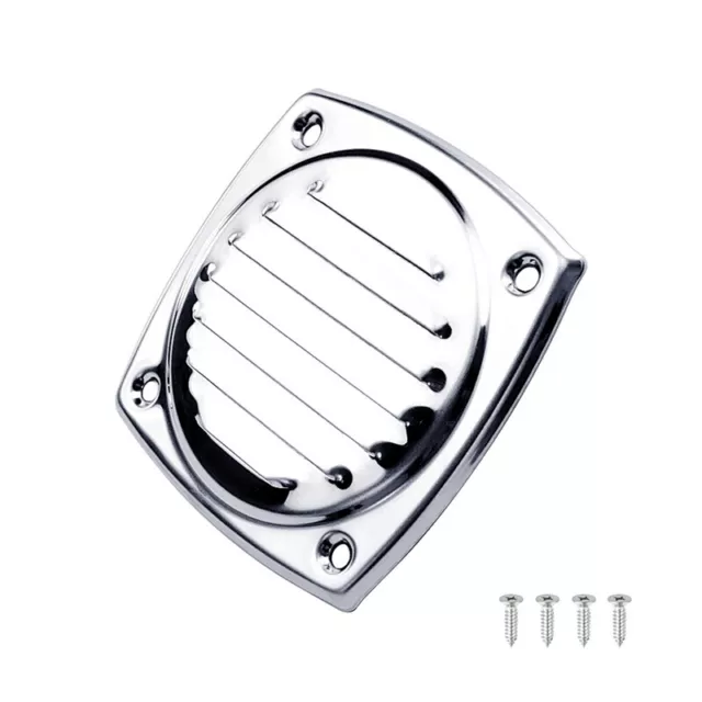 Marine Grade Stainless Steel Boat Marine Square Air Vent Louver Vent Grille5868