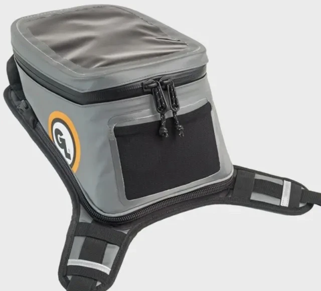 NEW GIANT LOOP Diablo Motorcycle Tank Bag, Dual Sport, Dirt Bike, Gray