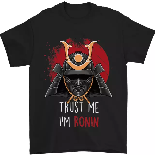 T-shirt da uomo Trust Me I'm Ronin MMA arti marziali samurai 100% cotone