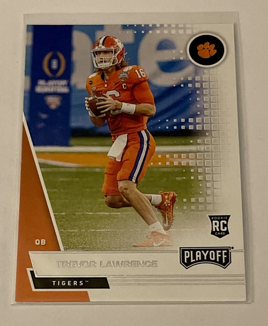 TREVOR LAWRENCE 2021 CHRONIQUES DRAFT PICKS PLAYOFF RC recrue Clemson