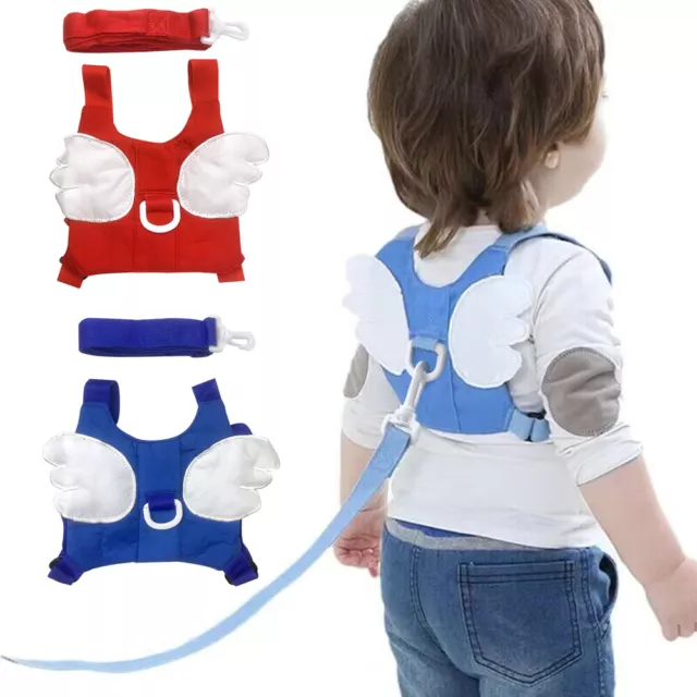 Toddler Leash Anti-Lost Belt Children Baby Walking Safety Backpack Wings Harness