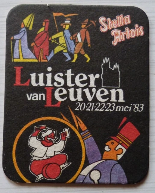 1983 Sous Bock Stella Artois Luister Van Leuven, Louvain