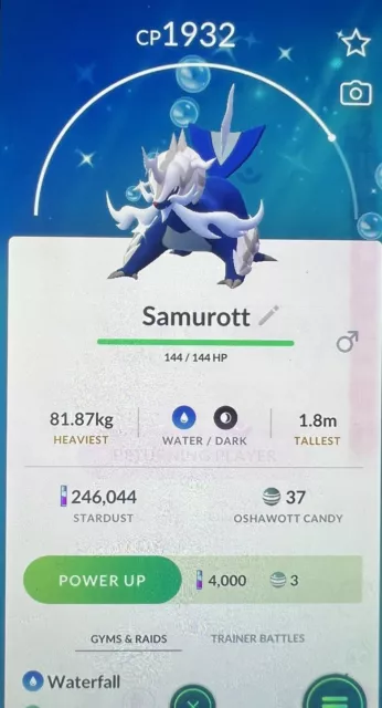 Pokémon Go -Solgaleo - Cosmog's evolution Trade Unregistered 1 Milion  Stardust