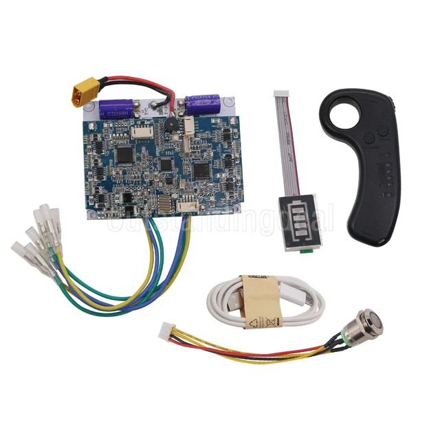 6S 24V Electric Skateboard Controller Dual Motor Driven Type with Remote ESC
