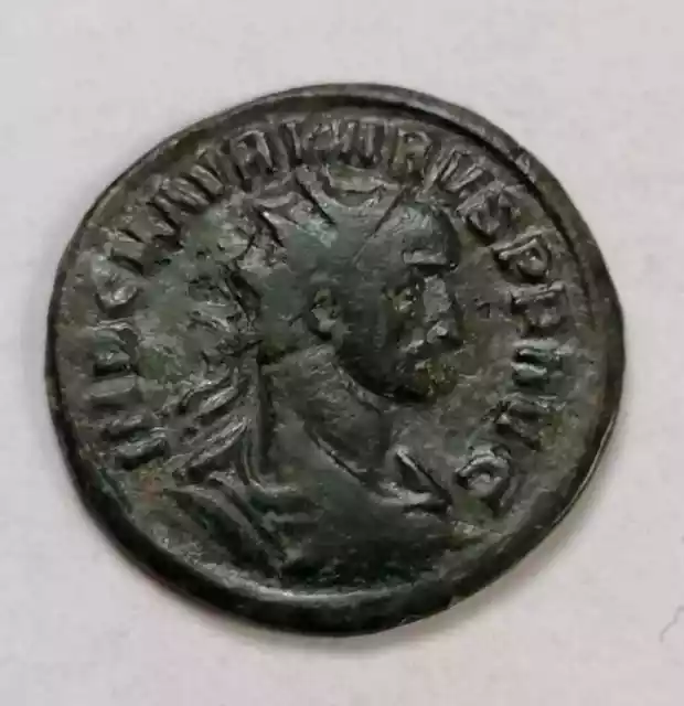 BRONZE ANTONIANUS CARUS 282-283AD with an interesting inscription КARUS