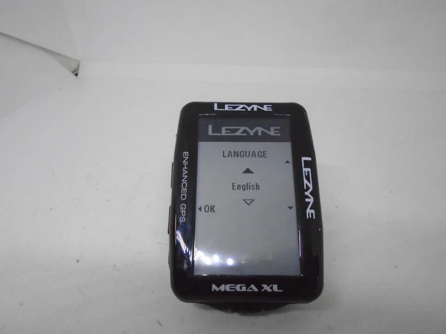 Lezyne Mega Xl GPS Fahrradcomputer SCHWARZ ~ 13