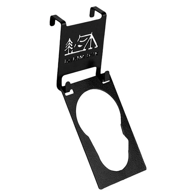 Support De Réservoir De Gaz Pour Camping – Cintre Accessoire Table, Fixation Cartouche Noir