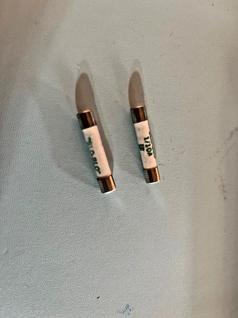 Agc-1/10 1/4 X 1.25 Slo-Blo Littelfuse/Bussmann Fuse Fits Hafler Others 2Pk