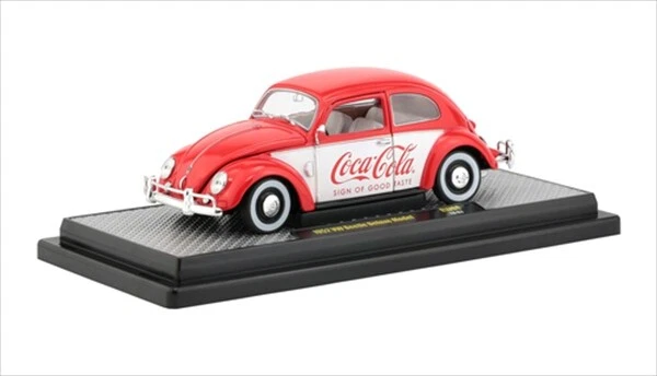 Mini Car 1/24 M2 Machines 1952 Vw Volkswagen Beetle Coca Cola Split Window Reser