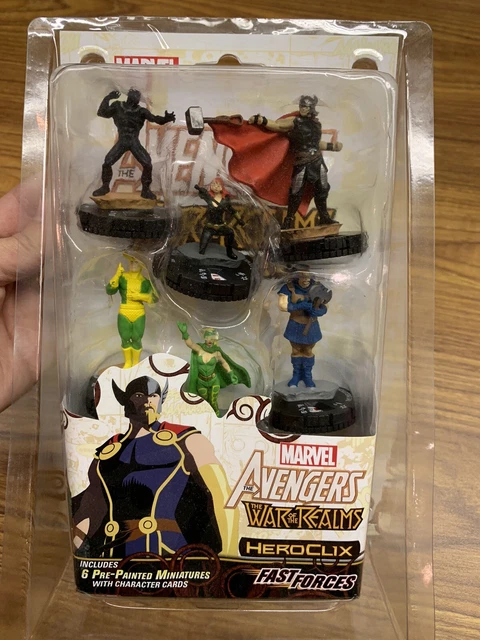 Fast Forces Avengers War of the Realms Marvel Heroclix FACTORY SEALED