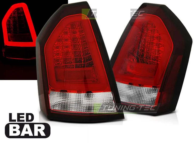 Zadnje luči per Chrysler 300C 05-08 Rdeča bela LED BAR LTI žarnica v notranjosti