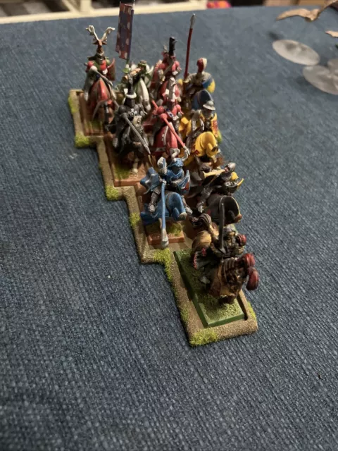 warhammer bretonnian knights X10 With Movement Tray