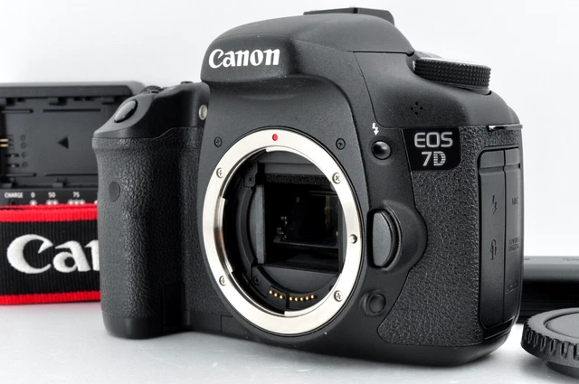 [Near Mint sc:25523(17%)] Canon EOS 7D 18.0MP DSLR Camera Body from Japan #2125